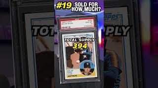 1983 Topps Nolan Ryan Baseballl Card #360 graded PSA 10 sold on eBay for how much?