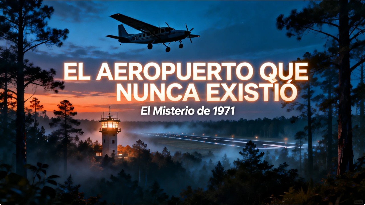 El Aeropuerto que Nunca Existió ✈️ | El Caso Real del Piloto que Desapareció 3 Horas en 1971