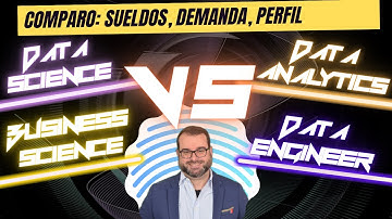 🥇 ¿Qué profesión DATA te llevará al éxito? Comparo 💲salario, demanda y perfil