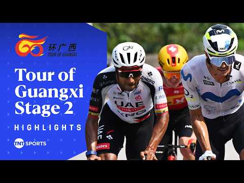 BIESTERBOS SURPRISES THE REST! 🔥 | 2026 Tour of Guangxi Stage 2 Race Highlights | TNT Sports Cycling