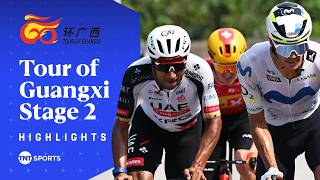 SURPRISE VICTORY! 😮 | 2026 Tour of Guangxi Stage 2 Race Highlights | TNT Sports Cycling