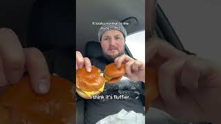 MCDONALDS HACK ❌ had to show the difference #viralpost2025シ #trendingshorts #steamedbuns #mukbang