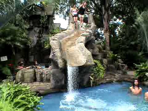 Costa Rica Hotel Monte Campana Dining Area Pool Slide You Costa Rica Hotel Monte Campana Dining Area Pool Slide