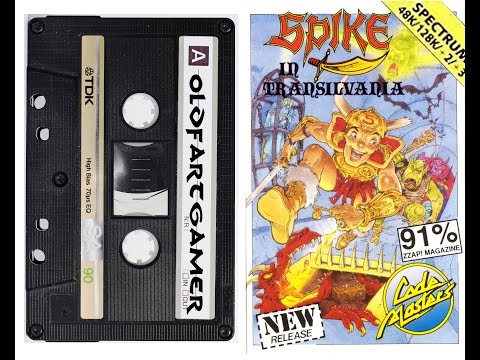 Обзор и прохождение игры Spike in Transylvania на ZX Spectrum