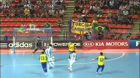 Gols de Brasil 3 x 2 Argentina | Com paralisia facial, Falcão decide o jogo