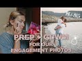 PREP + GRWM FOR OUR ENGAGEMENT PHOTOS!