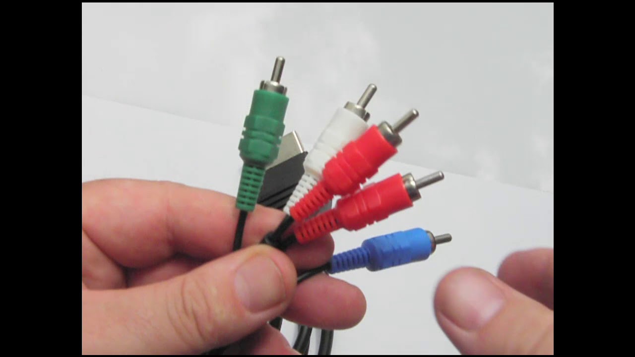 RGB component cable for original Xbox Techexpress NZ PR471 YouTube