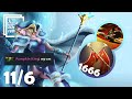 Crystal maiden with 1666 duel and counter helix  dota 2 custom hero chaos