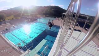 Meisenheim Slow Motion Splashdiving Clip