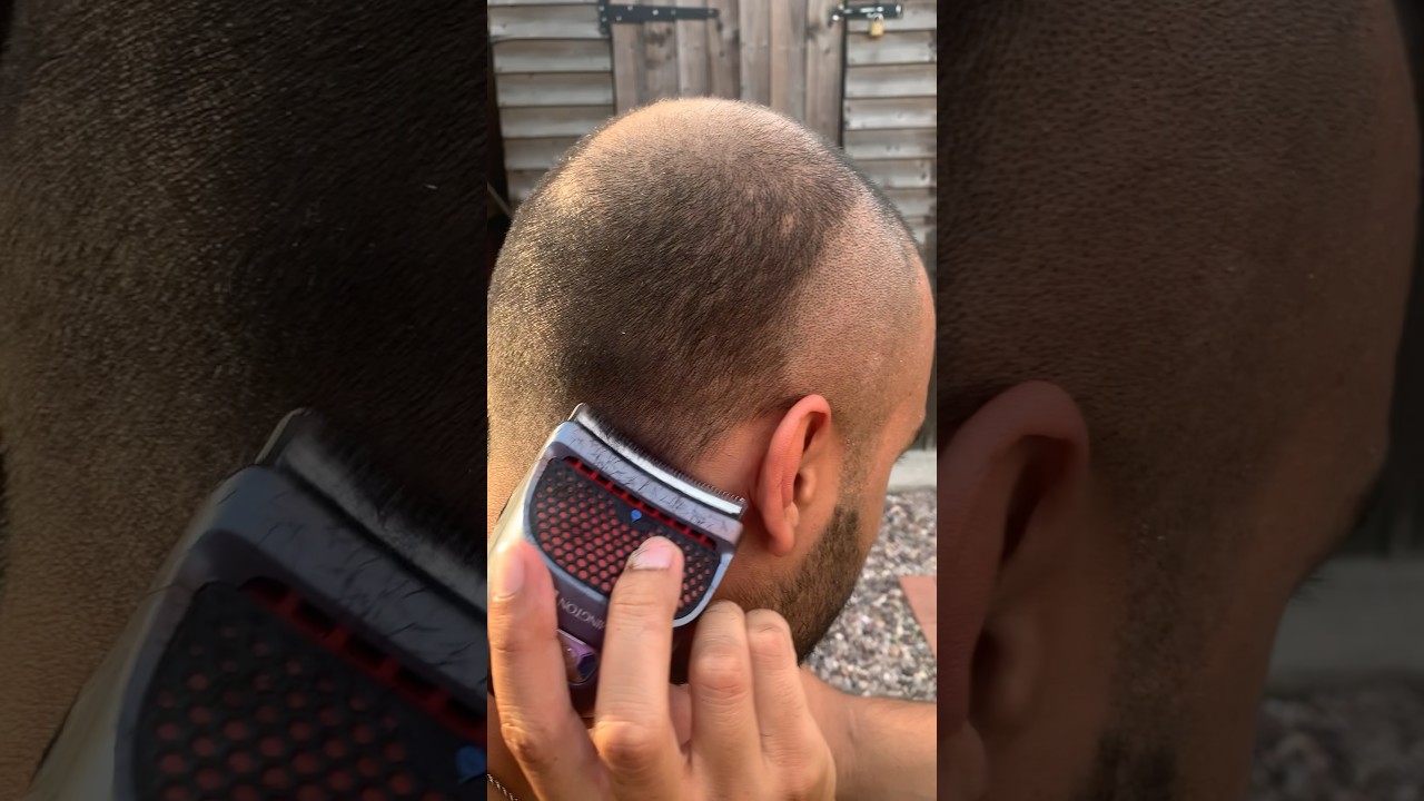 Remington Quick Cut Head Shave Test - zero guard buzz cut