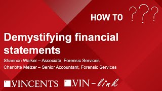 Demystifying Financial Statements
