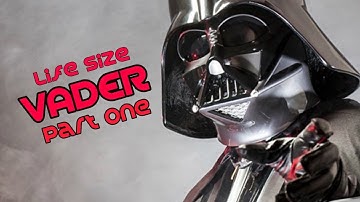Life Size Darth Vader Project Part One | Building The Manaquin