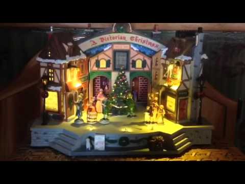 1992 heritage house music box melodies of christmas silver bells made in japan A Victorian Christmas Music Box - YouTube