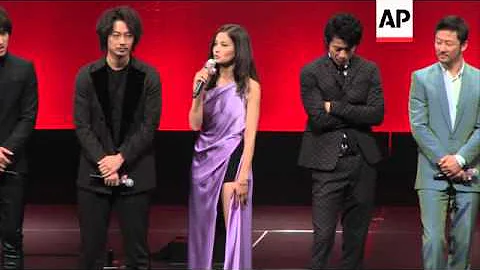 Tadanobu Asano, Oguri Shun and Jerry Yan attend the premiere of  'Lupin III' - DayDayNews