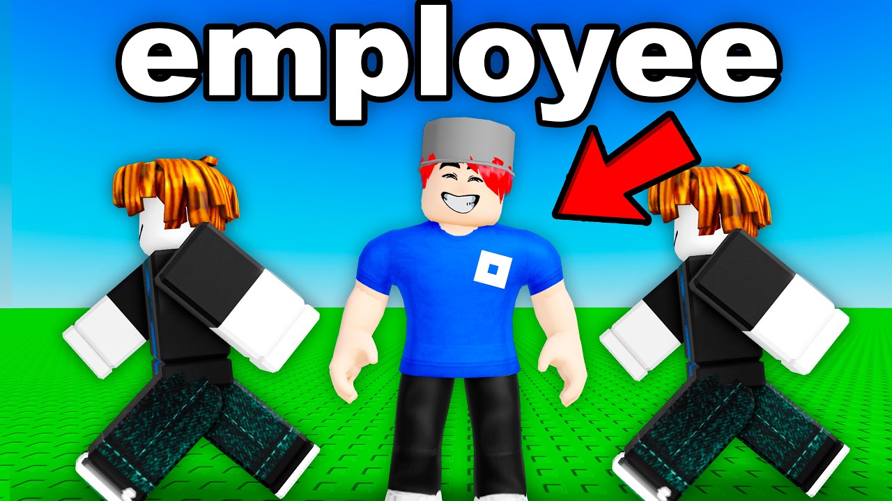 I Pretended To Be A Roblox EMPLOYEE To Troll My Friends!