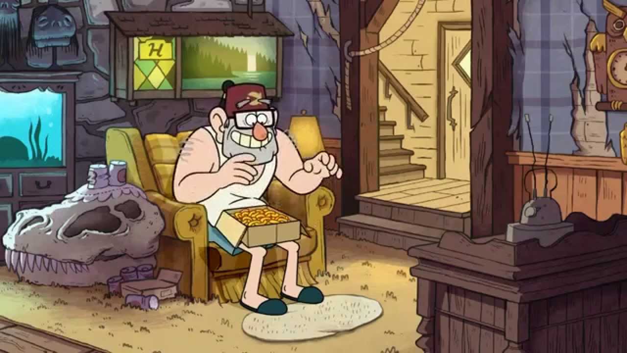 Gravity Falls - Stan ident [NEW LOGO] - YouTube