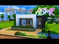 Sims ASMR | Let's decorate a modern house with only custom content! 🏡 Close up whispering