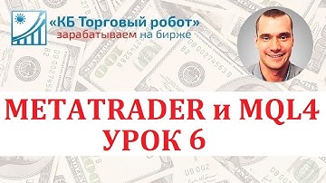 Торговый робот в MetaTrader.Урок 6.  Собственные функции и процедуры.Робот MQL4