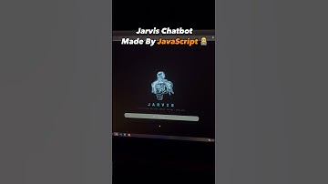 Jarvis Chatbot using Javascript #jarvis #ai #shorts #chatbot #javascript #python