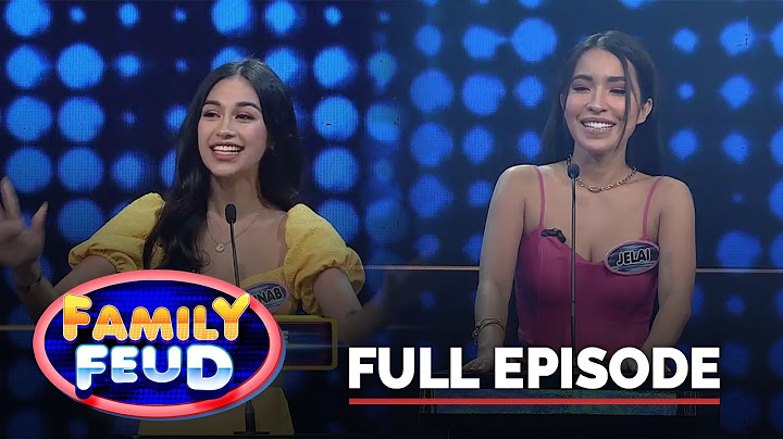 Family Feud Philippines: Team Zebby vs Team MiLoves | FULL EPISODE