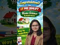 Congratulations For LT Pre Qualify | Home Science By Ruchi Ma'am