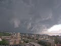 2024 May 7 Evening Thunderstorm/wall cloud - Northwest view (shorter loop)