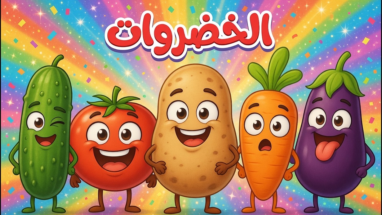 في منزل صغار السنجاب دق دق الباب - اغنية الخضروات الجديدة | قناة بزونة #خضروات