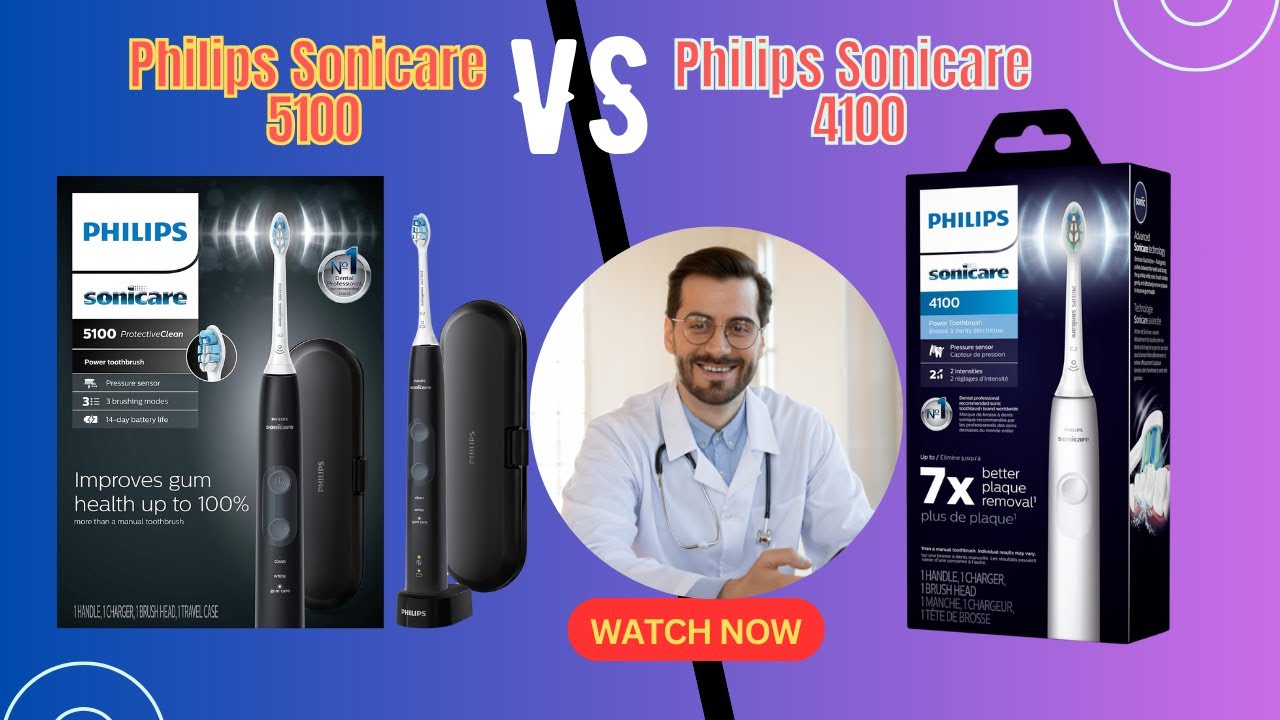 Philips Sonicare 4100 Vs 5100
