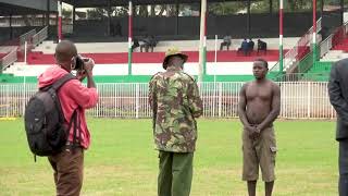 HOW THE SITUATION WAS IN GUSII STADIUM DURING THE   KENYA POLICE RECRUITMENT