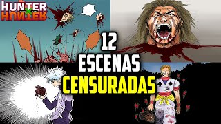 12 Escenas Censuradas En Hunter X Hunter