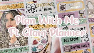Plan With Me | Ft Glam Planner | Painted Lights