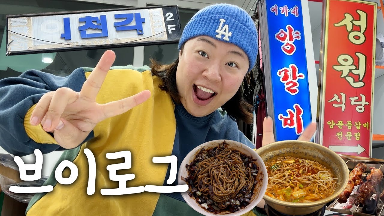 ⓥⓛⓞⓖ 어쩌다 보니 맛집투어 하게된 브이로그👅(의천각/이가네양갈비/성원식당)