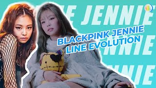 [COLLAB WITH KPOPOPPAS]BLACKPINK JENNIE-LINE EVOLUTION