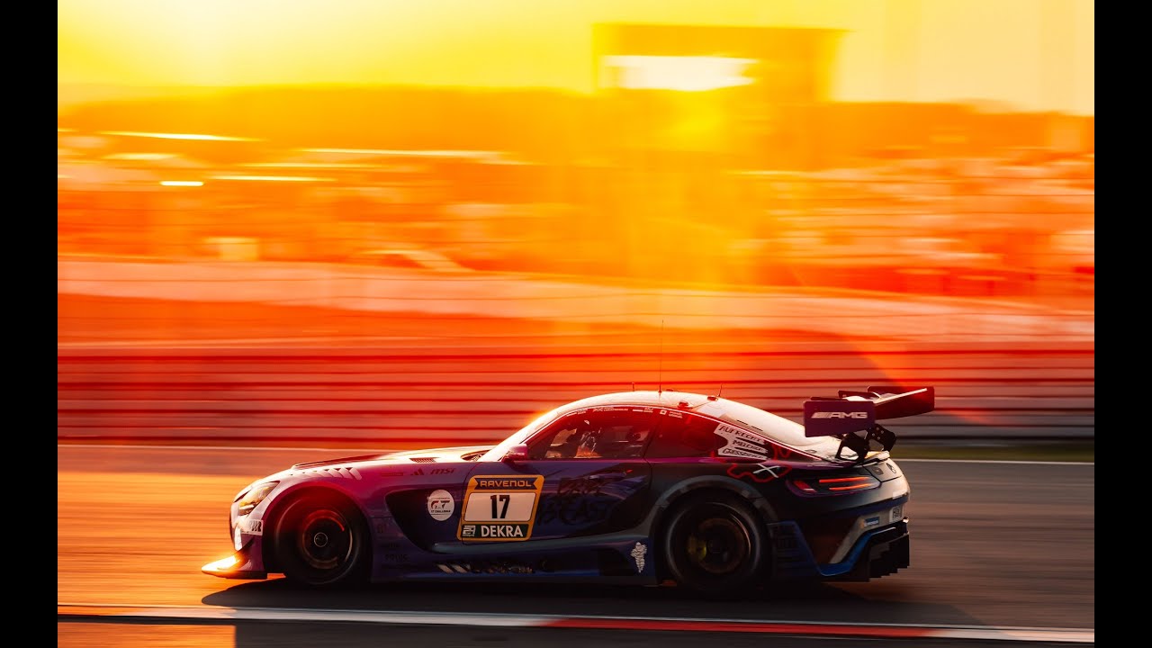 2025 24h Nurburgring #17 Mercedes AMG Team Getspeed Onboard sunset to night