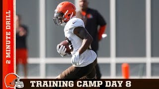 2 Minute Drill: Scrimmage prepares team for upcoming preseason game | Cleveland Browns