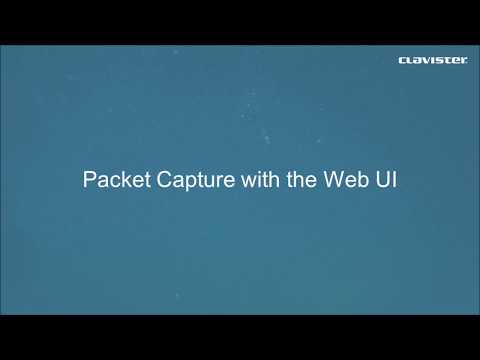 How-Tos: Packet Captures With the Web UI