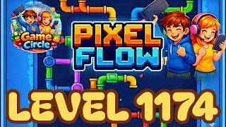 Pixel flow©  - Level 1174 - solution - walkthrough Wealth