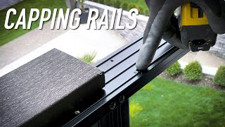 Build Update: Capping Rails With Bent Corners || Dr Decks Build Update Cascading Corners Dr Decks
