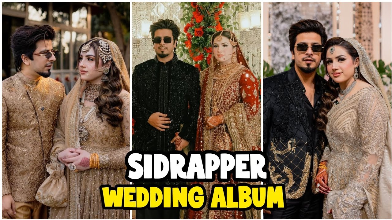 Sid Raper Pakistani Tiktoker Sid Rapper wedding Album |Sid Rapper ki Shadi ki ...