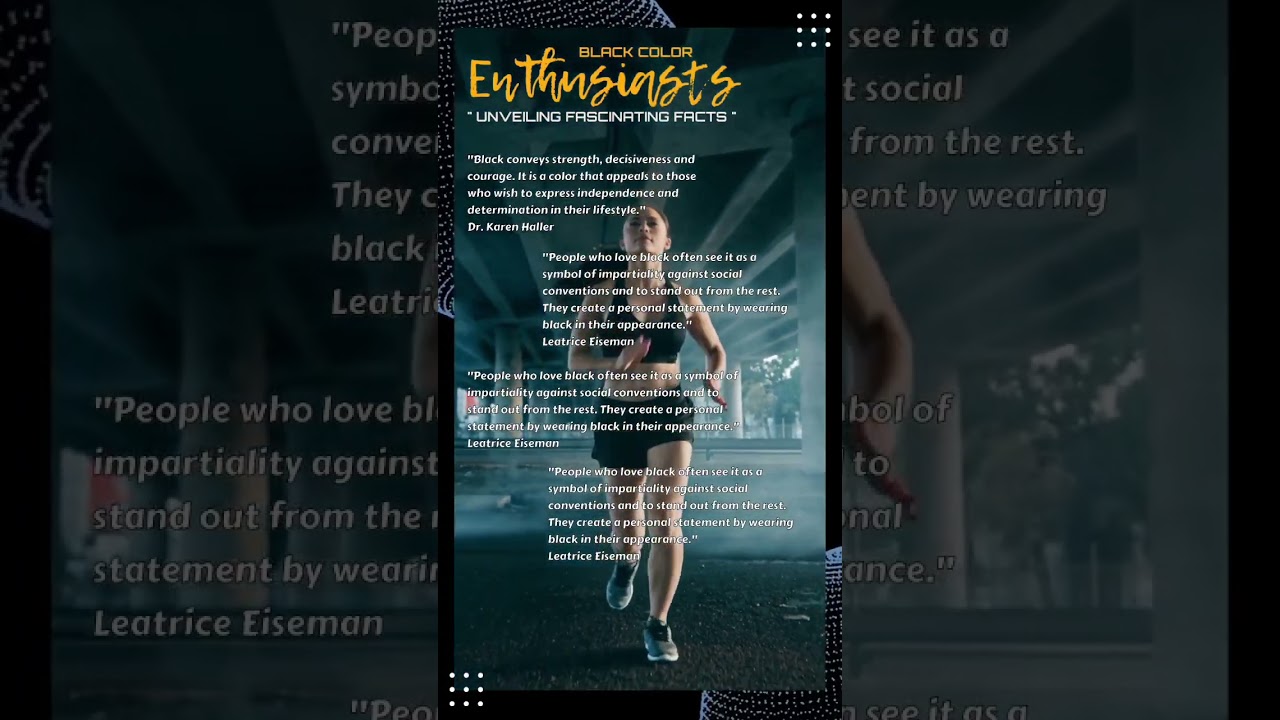 Unveiling Fascinating Facts, Black color Enthusiasts 