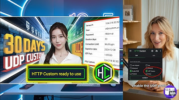 HTTP CUSTOM 30 days UDP CUSTOM Config | Quick Guide  