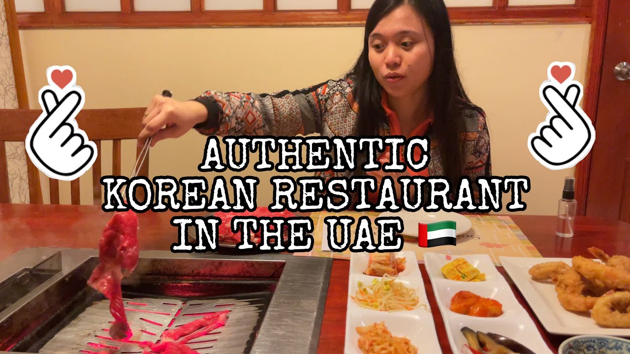 Trying Authentic Korean Food in Dubai for the First Time!! Seoul