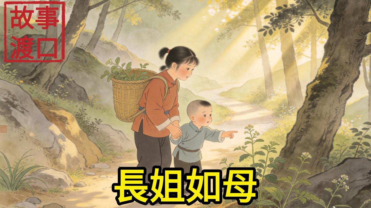 爹媽去世後，8歲孤女不想和3歲弟弟分開，靠上山撿藥材撫養弟弟長大，十八年後弟弟成為商界大佬，報答姐姐享盡榮華富貴#民間故事#善有善報#爲人處世#故事分享