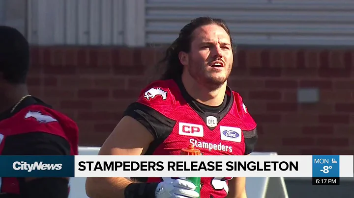 Stampeders release Alex Singleton