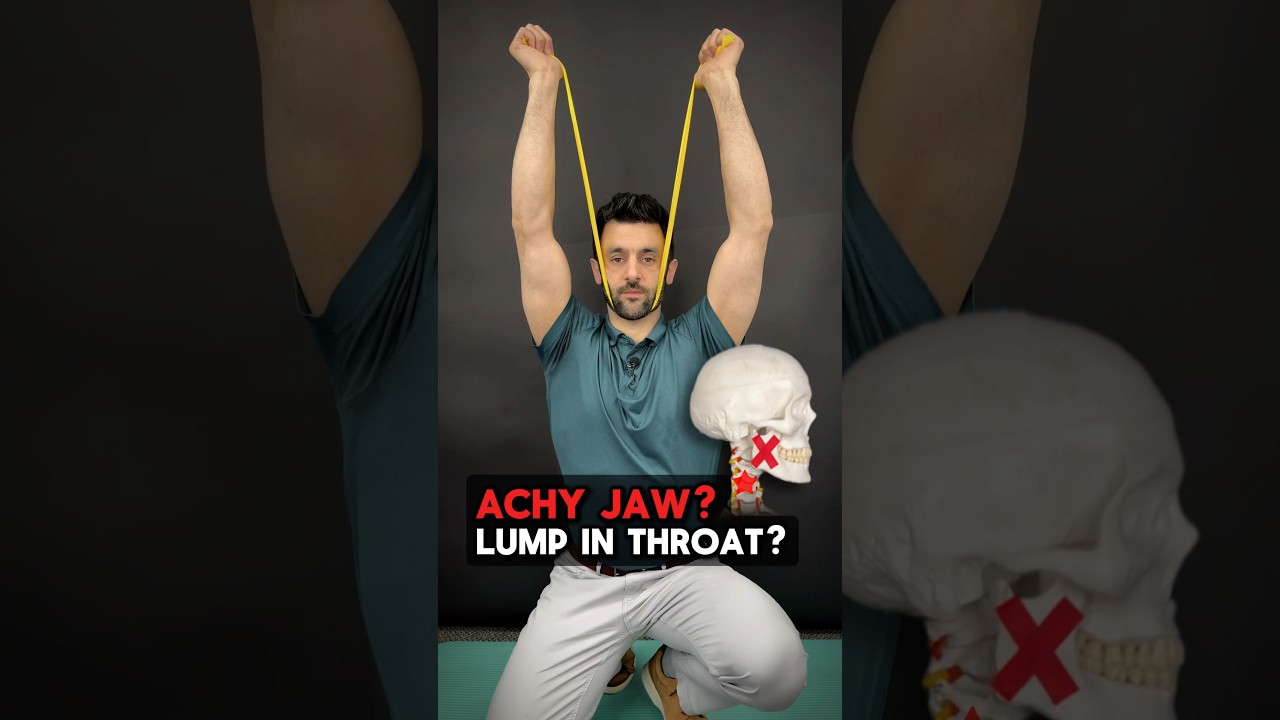 Achy JAW? Lump in THROAT? Try This!