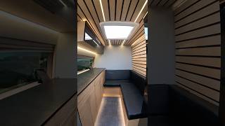 What looks like an empty cargo van is actually a fully hidden tiny home. #vantour #vantour #tinyhome