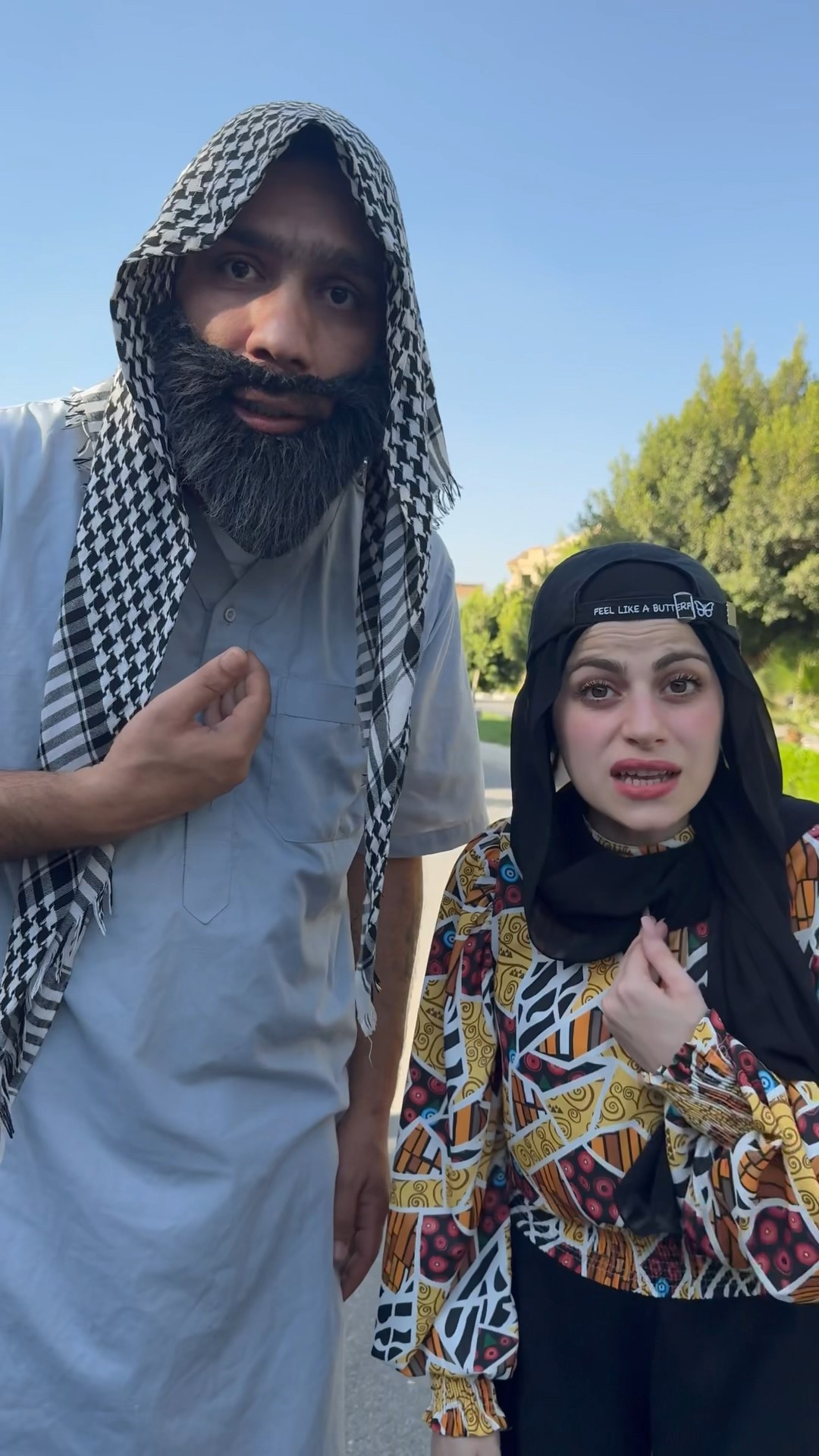 شفت بابا بعد سنة ?? ام سيف ونانو