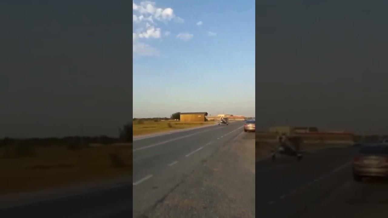 COMEPLETE IDIOT Flys His Plane Into A Car