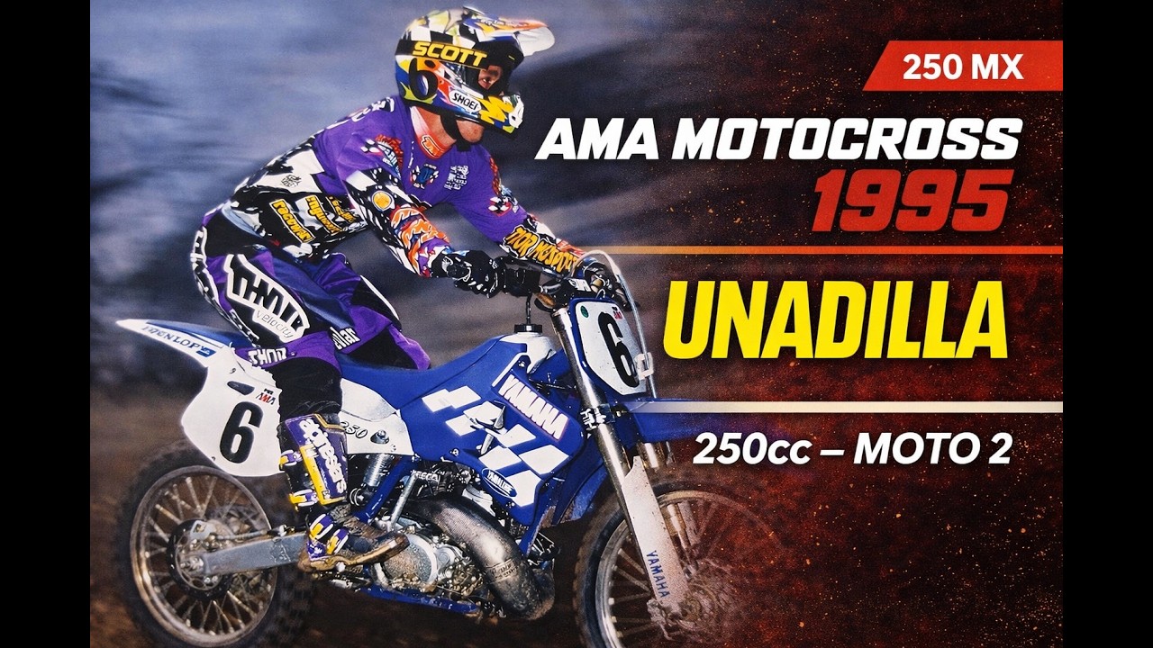 AMA Motocross 1995 - Unadilla - 250 Moto 2
