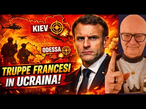 Video Macron verso lescalation: truppe francesi in Ucraina mentre Kiev crolla